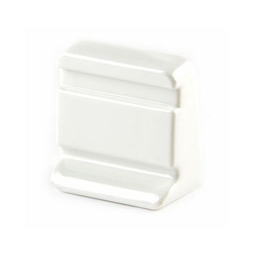 Elite Global Solutions 2" x 2" White Tray Wedge