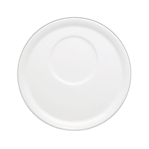 Fortessa&reg; Bone China Zeta 5" Espresso Saucer