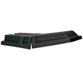 Rubbermaid Black Domed Hinged Lid for 1 cu yd Tilt Trucks
