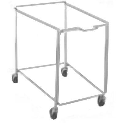 Frame W/ Four 519 Casters For Bin 434 C/A, 33-1/2x16-1/2x24-3/4