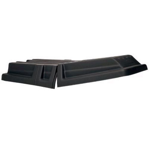 Rubbermaid Black Domed Hinged Lid for 1/2 cu yd Tilt Trucks