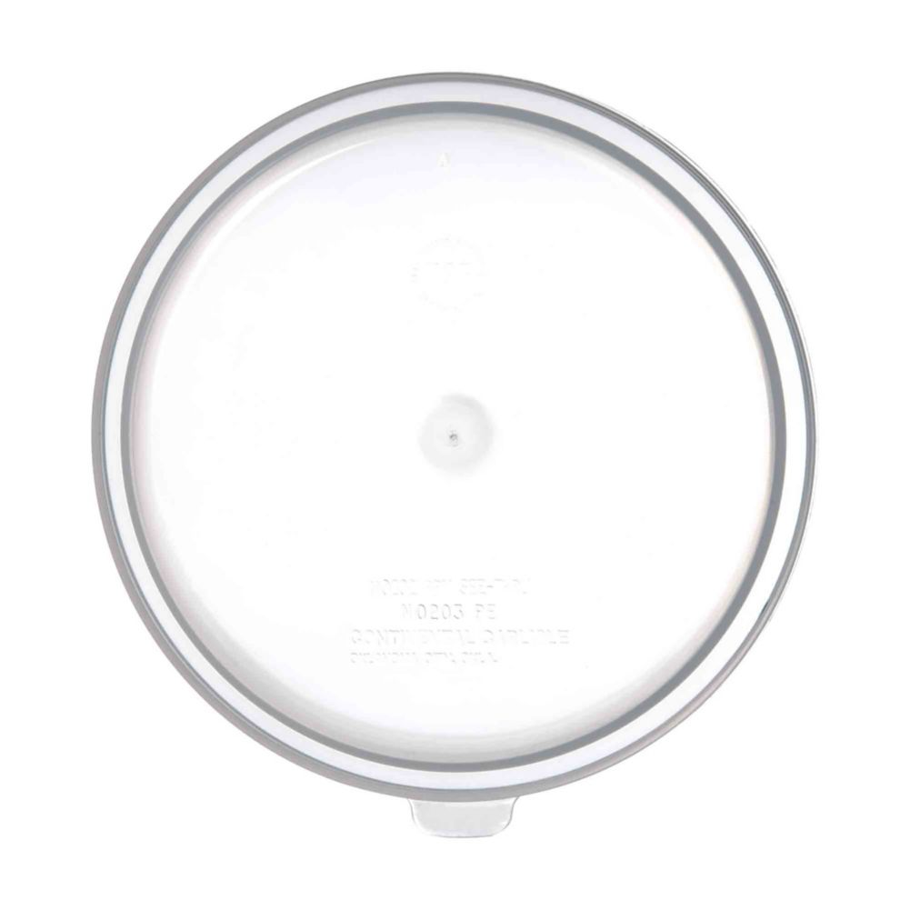 Carlisle Lid For 1.5 And 2.7 Qt Bain Marie, Translucent