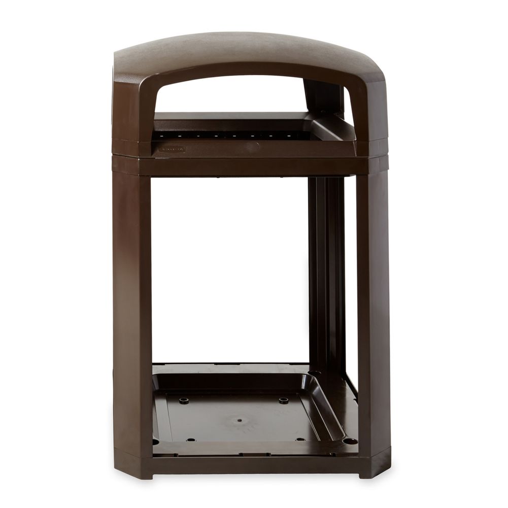 Rubbermaid Landmark Sable 35 Gal Dome Top Trash Can Frame w/ Liner