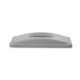 Rubbermaid Slim Jim&reg; Gray Handle Top for 3540 / 3541 Containers