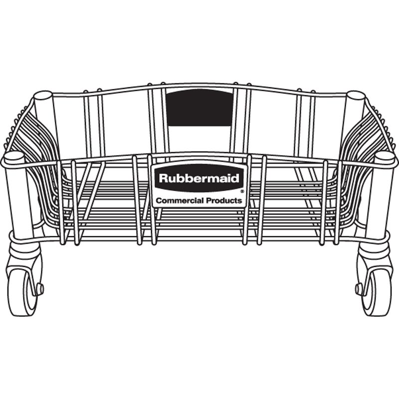 Rubbermaid Slim Jim&reg; S/S Dolly