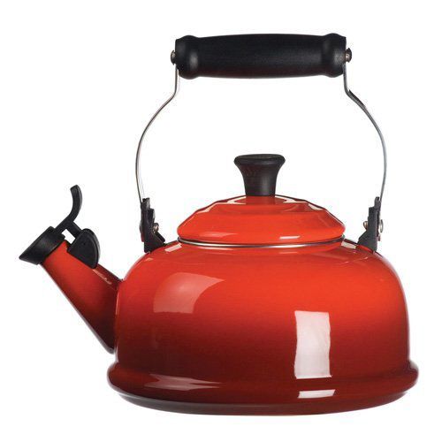 Le Creuset&reg; of America Cherry Red 1.8 Qt Whistling Tea Kettle