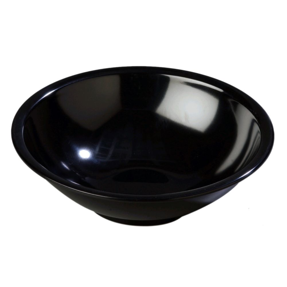 Carlisle Salad Bowl, Black, 27 oz