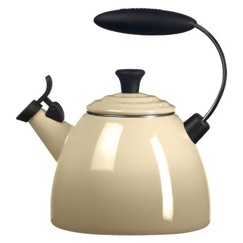 Le Creuset&reg; of America Dune White 1.5 Qt Halo Tea Kettle