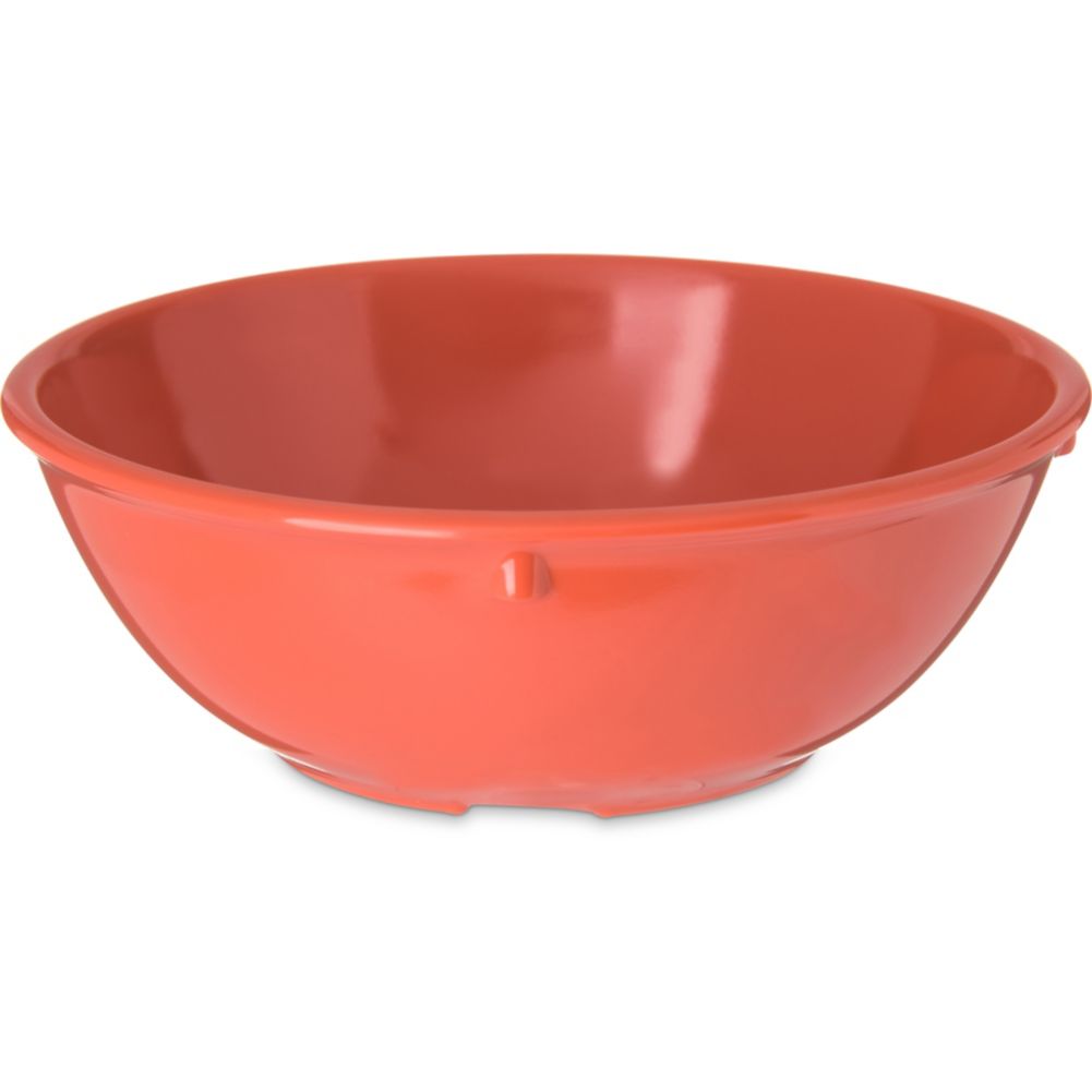 Carlisle&reg; Dallas Ware&reg; 14 Oz. Sunset Orange Nappie Bowl