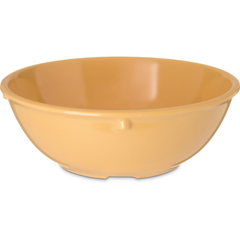 Carlisle&reg; Dallas Ware&reg; 14 Oz. Honey Yellow Nappie Bowl