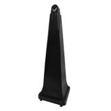 Rubbermaid GroundsKeeper&reg; Black 39" Smoking Receptacle
