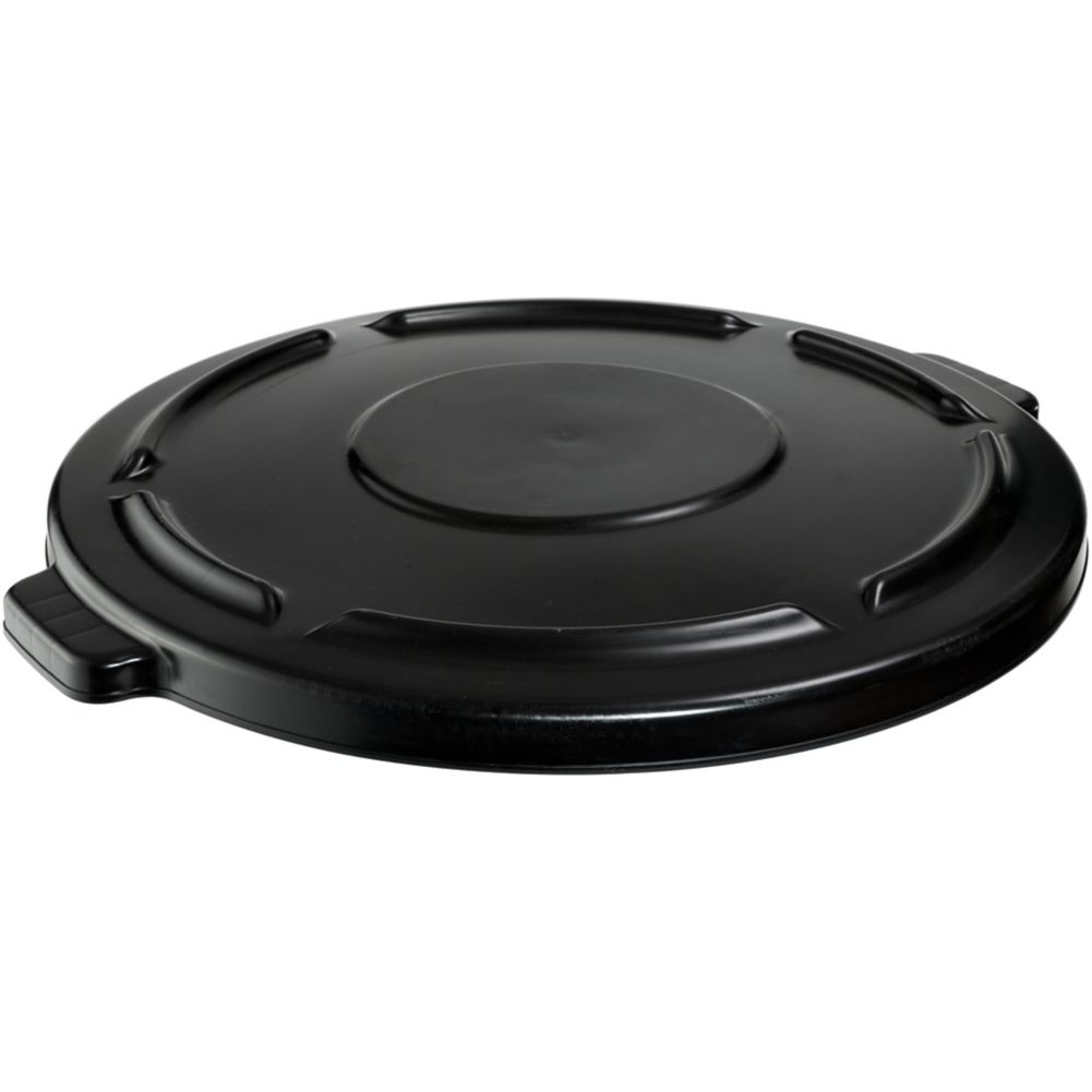 Rubbermaid BRUTE&reg; Black Lid for 44 Gal Round Containers