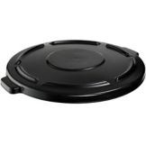 Rubbermaid BRUTE&reg; Black Lid for 44 Gal Round Containers
