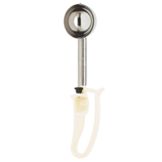 Zeroll&reg; #10 Universal EZ Ivory Handled Disher w/ Extended Length