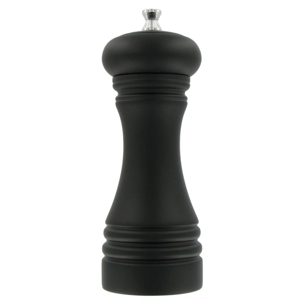 Gessner&trade; 6" Matte Black Peppermill