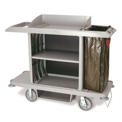 Rubbermaid Platinum Full Size Housekeeping Cart