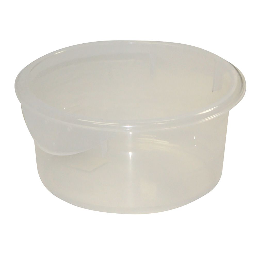 Rubbermaid Round Clear 2 Qt Storage Container