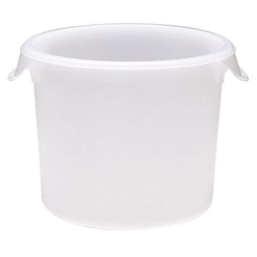 Rubbermaid Round White 6 Qt Storage Container