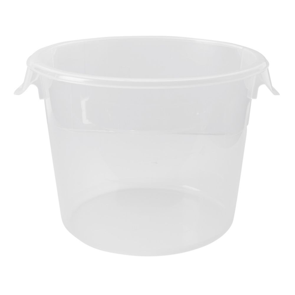 Rubbermaid Round Clear 6 Qt Storage Container