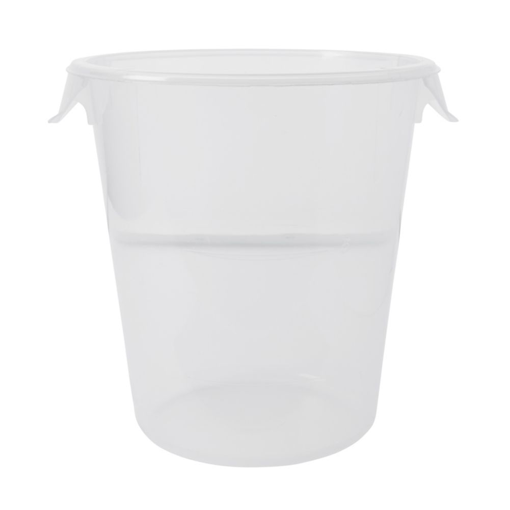 Rubbermaid Round Clear 8 Qt Storage Container