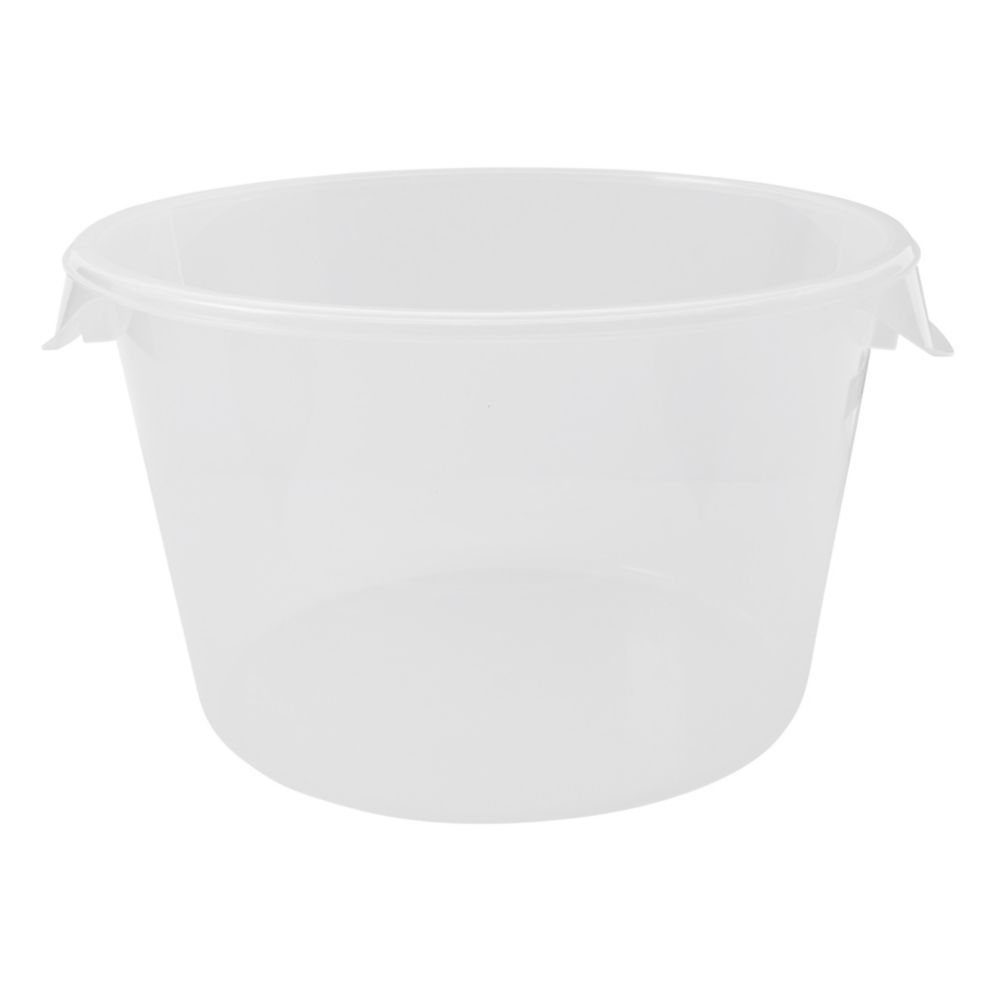 Rubbermaid Round Clear 12 Qt Storage Container