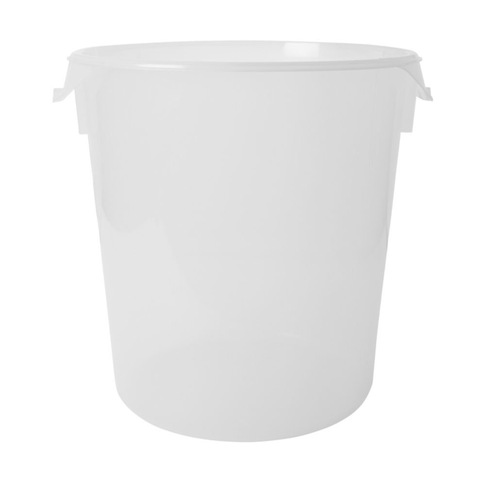 Rubbermaid Round Clear 22 Qt Storage Container
