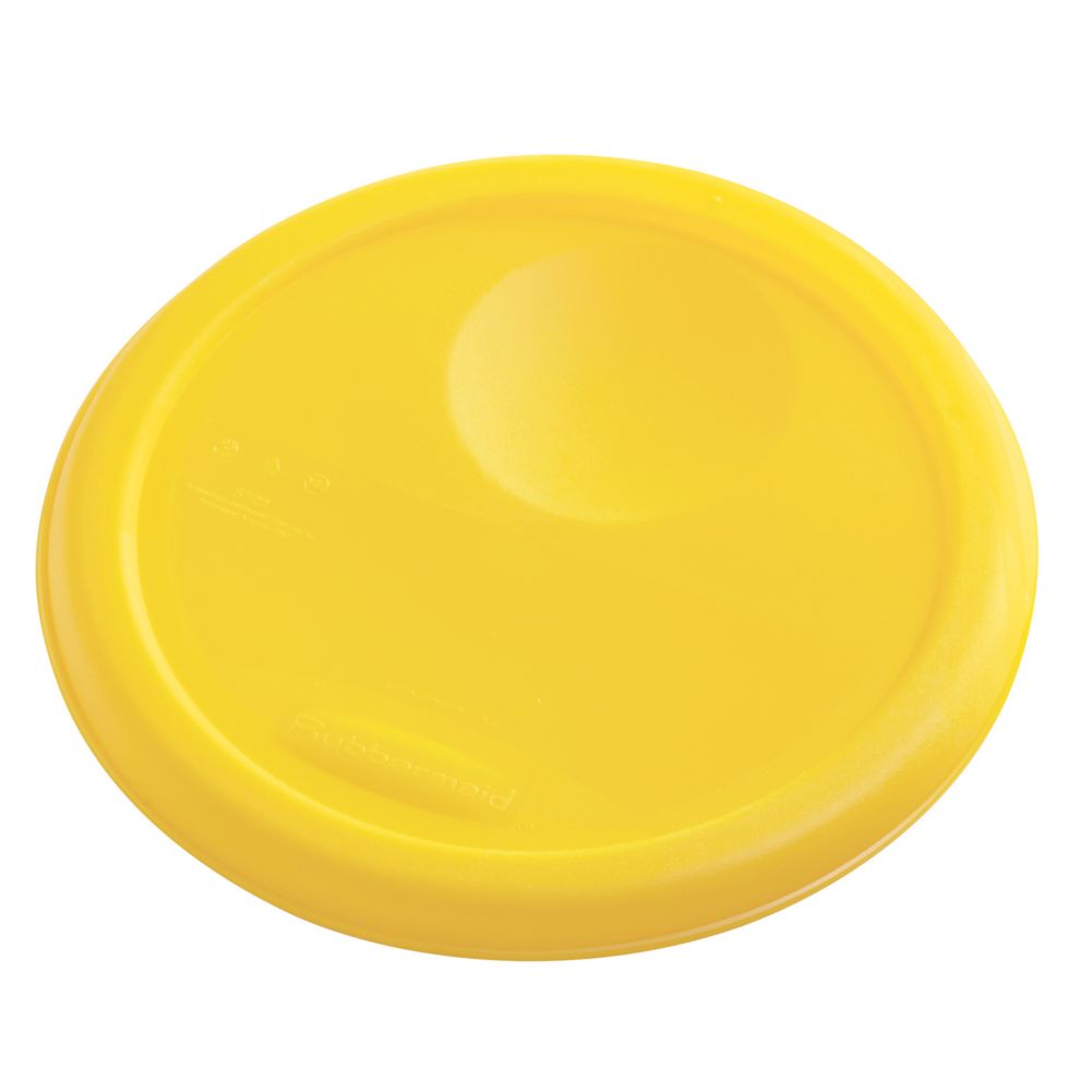 Rubbermaid Yellow Lid for 2-4 Qt Round Storage Containers