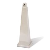 Rubbermaid GroundsKeeper&reg; Beige 39" Smoking Receptacle