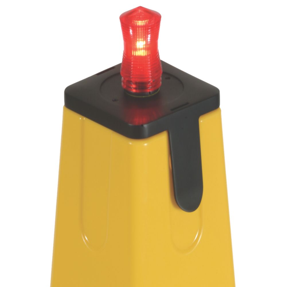Rubbermaid Red 10" Flashing Hazard Light for Safety Cones