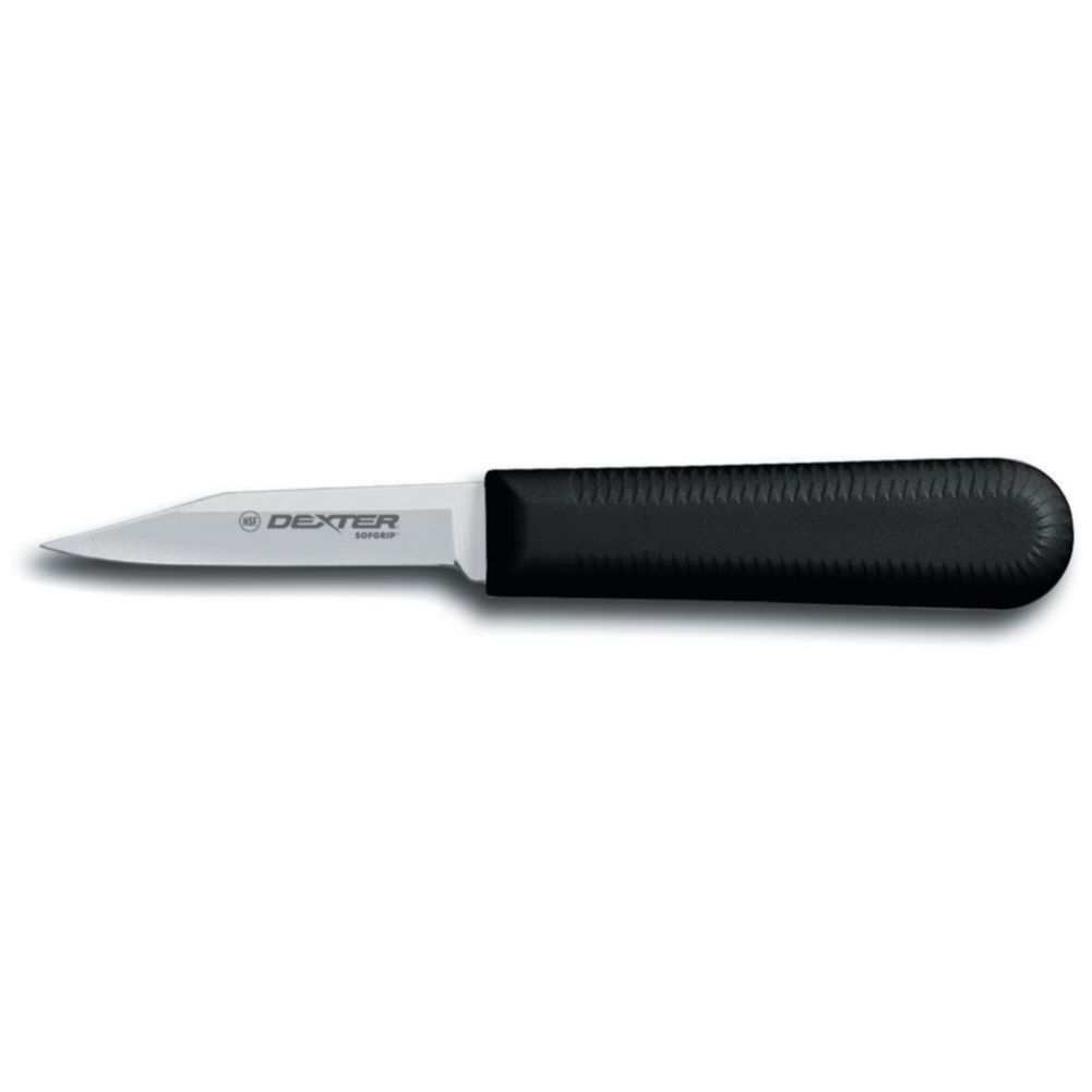 Dexter Russell SofGrip&trade; Clip Point Paring Knife w/ Black Handle