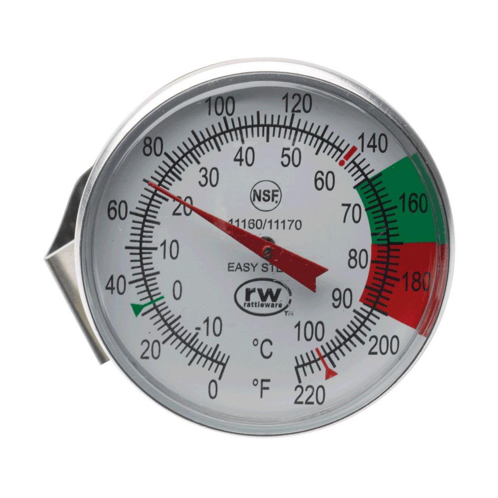 Espresso Supply Easy Stem Thermometer w/ Clip