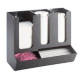 Cal-Mil&reg; (2) 4" and (1) 5" Straw and Lid Organizer