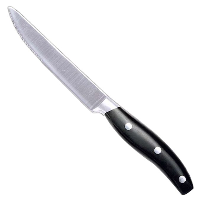 Dudson Elegante Heavy Weight Black Handled Steak Knife