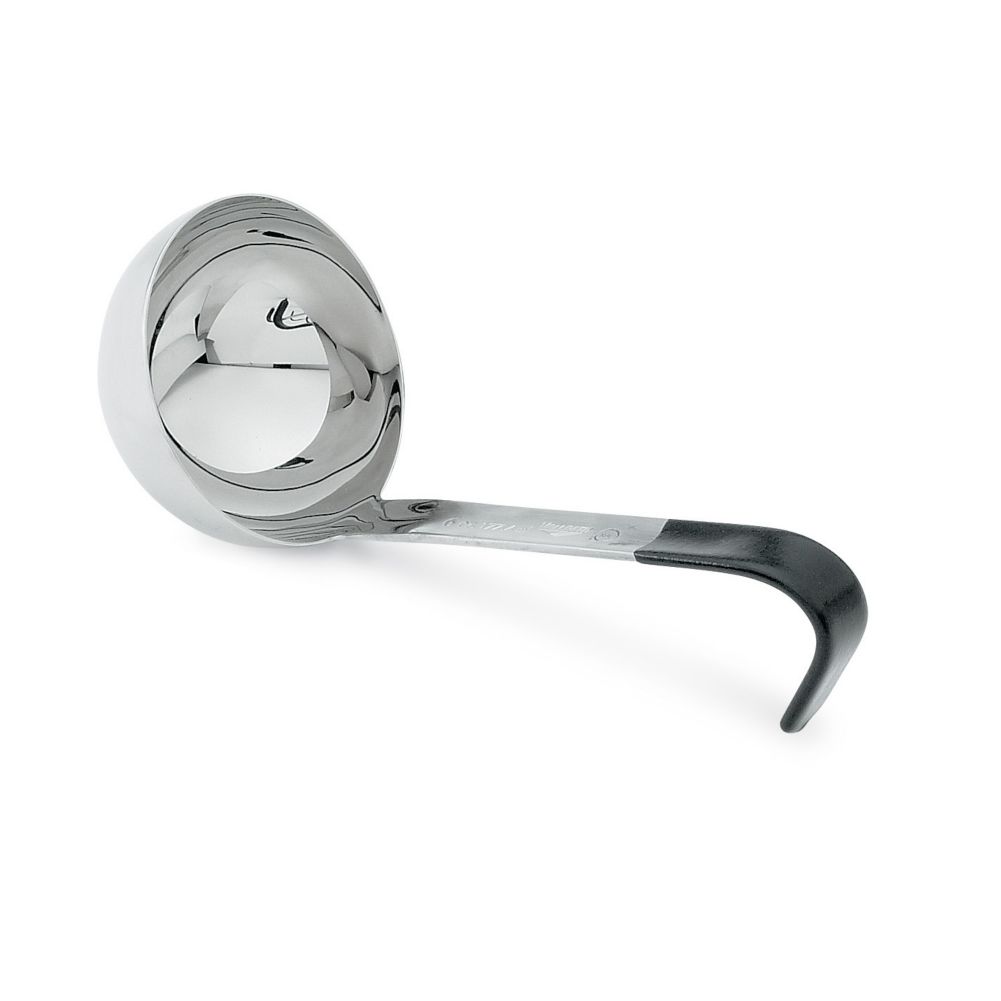 Vollrath Heavy-Duty .5 Oz. Ladle w/ Short Black Kool-Touch&reg; Handle