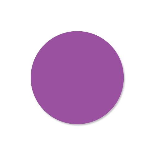 DayMark DuraMark&trade; Round Purple 1" Blank Label