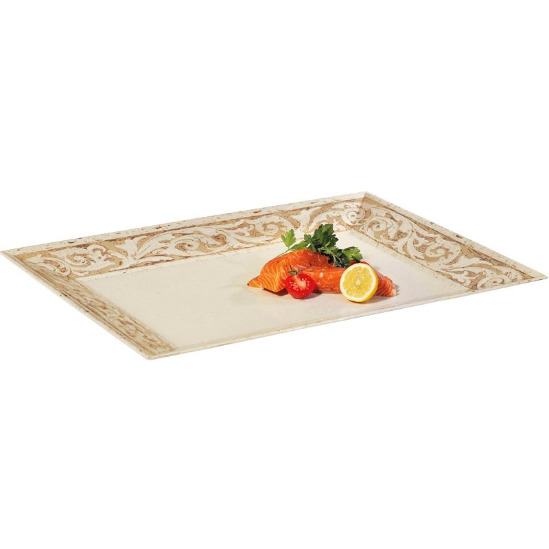 G.E.T. Olympia&trade; 24 x 18" Rectangular Melamine Platter