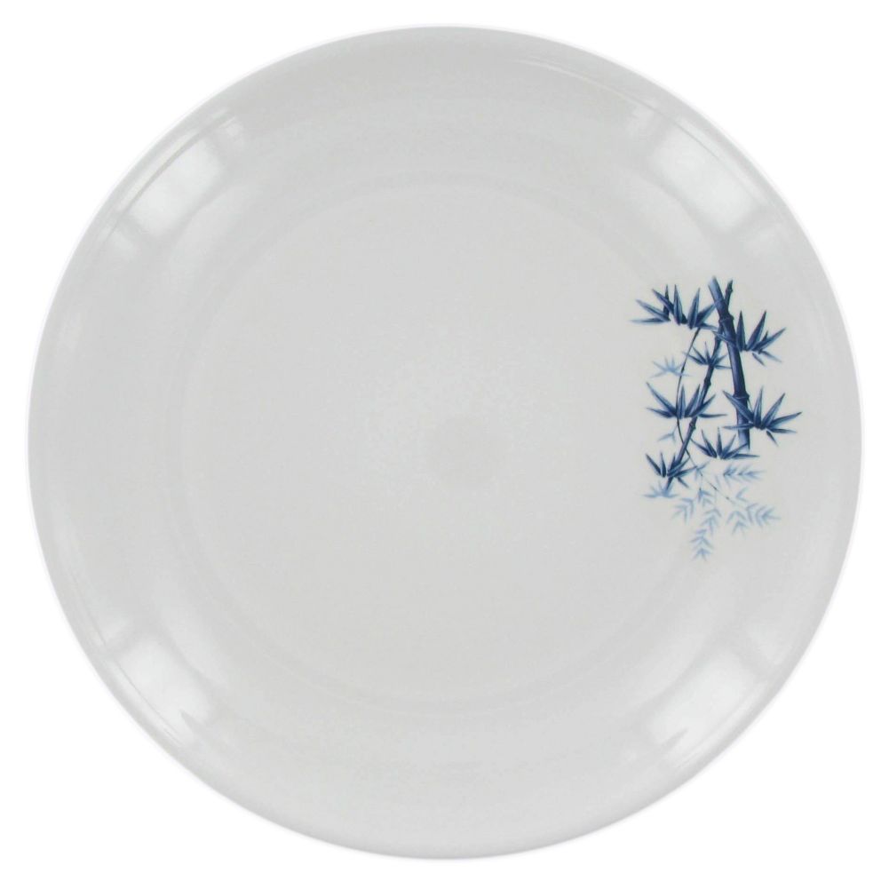 Korin Japanese Trading Blue Bamboo Plate