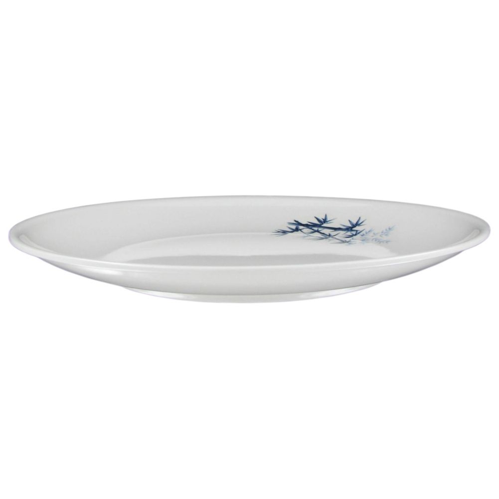 Korin Japanese Trading Blue Bamboo Plate