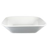 Vertex&reg; China Ventana Collection White 8-1/4" Square Bowl