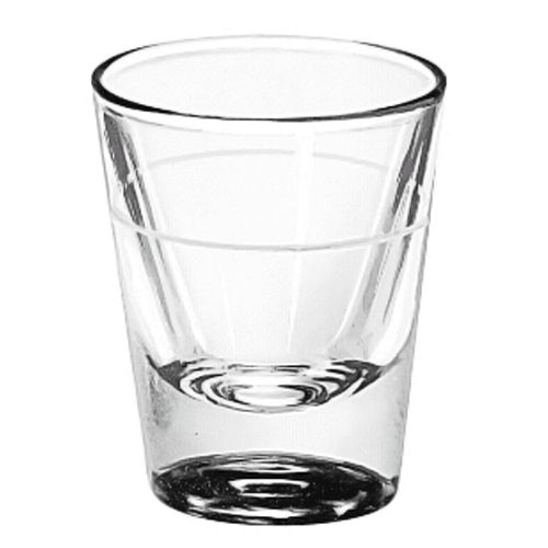 Lined 1.25 oz Whiskey Glass w/ 7/8 oz Line