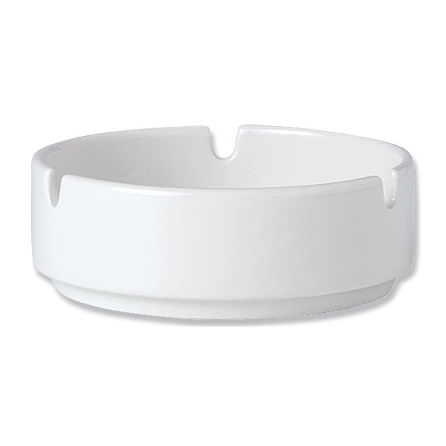 Steelite Performance Simplicity White 4" Stacking Ashtray