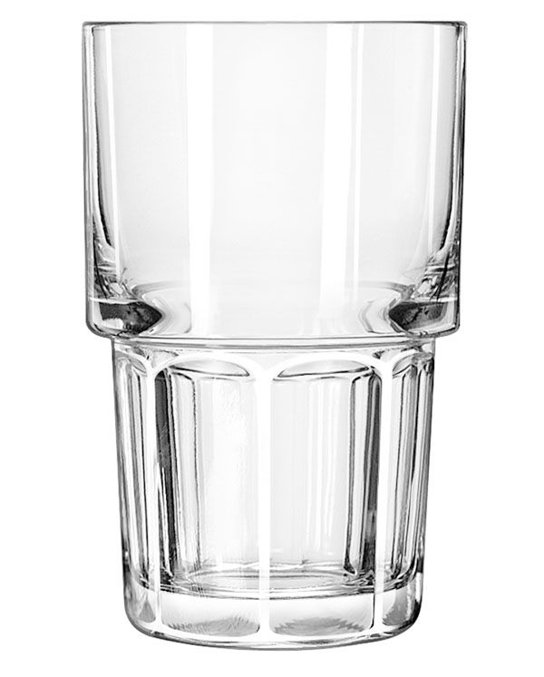 Gibraltar Stackable Duratuff Hi-Ball Glass, 9 oz