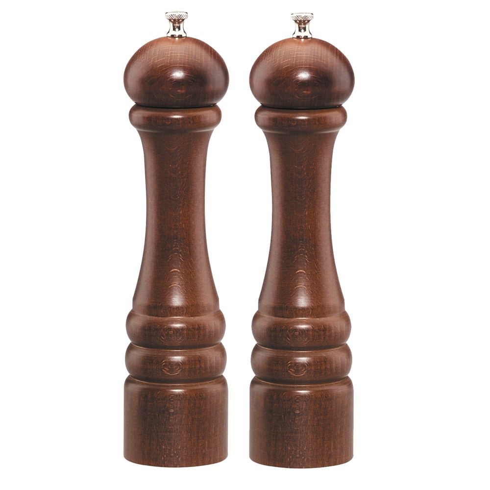 Chef Specialties 10" Imperial Salt Mill/Pepper Mill, Walnut