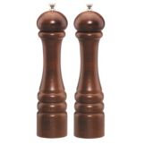 Chef Specialties 10" Imperial Salt Mill/Pepper Mill, Walnut