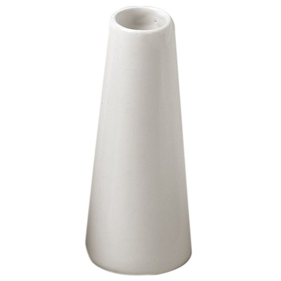 American Metalcraft White Ceramic Prestige 4" Bud Vase Tower