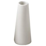American Metalcraft White Ceramic Prestige 4" Bud Vase Tower