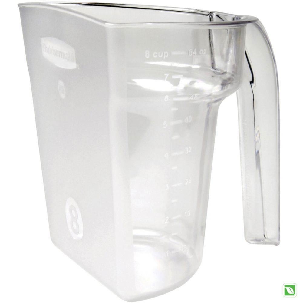 Rubbermaid Clear 8 cup Safety Portioning Scoop