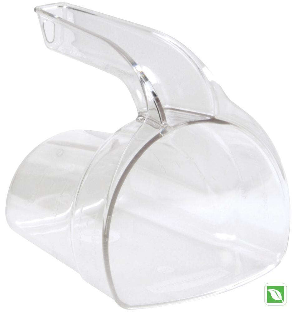 Rubbermaid Clear 2 cup Safety Portioning Scoop
