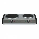 Waring&reg; 120V Cast Iron Double Burner