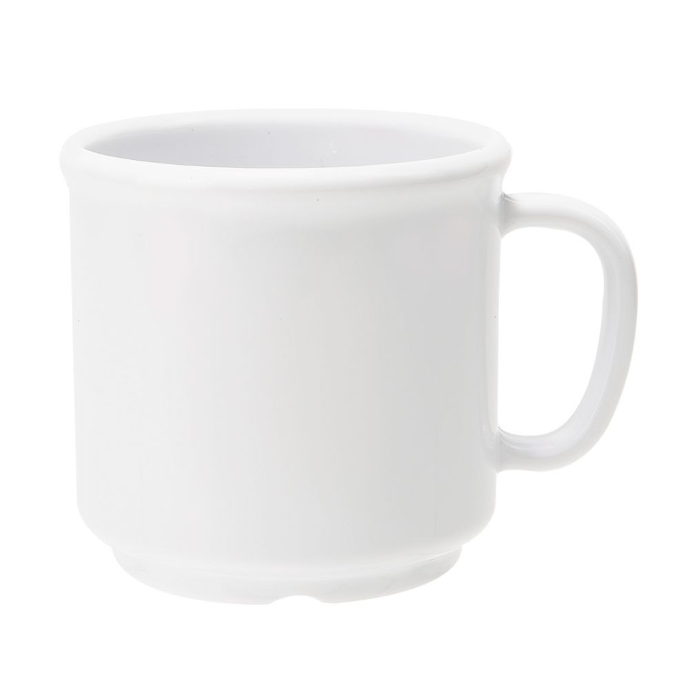 G.E.T. Diamond White&trade; 12 Oz Melamine Coffee / Soup Mug